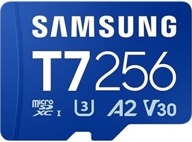 Resim Samsung T7 256GB Micro SD Hafıza Kartı 