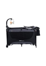 Resim Tiger Plus Anne Yanı Oyun Parkı 70x120 Cm Siyah 