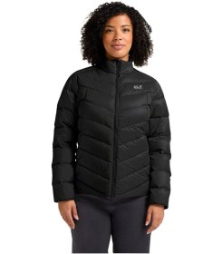 Resim Jack Wolfskin Icecape 3in1 Down W Rds Kadın Outdoor Mont A65266 Black 