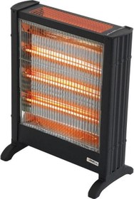 Resim Elektrikli Isıtıcı Quartz Ev Ve Ofis Oda Tipi 3+1 Çubuklu Güvenli Elektrikli Soba - 2600 Watt 