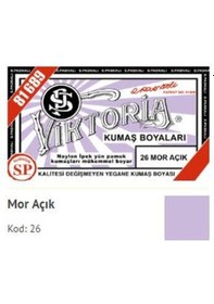 Resim Viktoria Kumaş Boyası 26 Açık Mor N11.978 