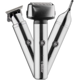 Resim Gri 3'ü 1 Erkek Bakım Seti, Temizlik ve Bakım Ürünü 