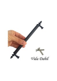 Resim 5 Adet Erciyes Kulp Siyah 160 Mm Kulp Mobilya Mutfak Dolabı Çekmece Dolap Kapak Kulpu Kulbu Metal Kulpları 