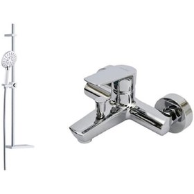 Resim Creavit Sürgülü Duş Seti Takımı SH463+LV2500 