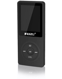 Resim Ruizu X02 Ultra Ince Mp3 Çalar 4gb Fm Radyo Siyah 