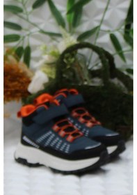 Resim Fort Cool Tiger Petrol Rahat Kaymaz Taban Erkek Çocuk Bot 001 