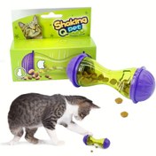 Resim 1 adet Whisker Wonders Interaktif Kedi Oyuncağı - Elektriksiz Ödül Dağıtan Kemik Şeklinde Bulmaca Kediler için, Dayanıklı Plastik Malzeme, Etkileşimli Evcil Hayvan Oyun Aksesuarı, Pilsiz 