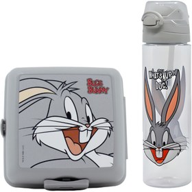 Resim topal horoz Looney Tunes 700 ml Matara-suluk ve Beslenme Kutusu 