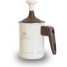 Resim Genel Markalar Aluminyum Moka Pot 3 Cups - Manuel Kahve Demleyici 3 Kupa & Süt Köpürtücü 0,5 Lt 