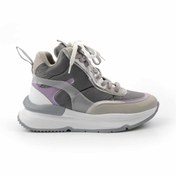 Resim Bambi Gri Lila Kadın Sneaker K01991116067 