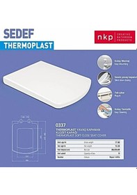 Resim Kare Sedef Klozet Kapağı Beyaz Yavaş Kapanan Çok Renkli 