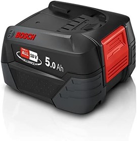 Resim Bosch Hausgeräte Bosch Yedek Akü Power For All 18 V 5.0Ah BHZUB1850, tüm kablosuz Unlimited akülü elektrikli süpürgeler için uygundur, ekstra uzun çalışma süresi, yüksek performans, zorlu temizlik için uygun, siyah 