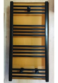 Resim 500X1000 Siyah 14 Borulu Havlupan +2 Adet Radyatör Vanası 