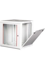 Resim Lande 12U 19" Duvar Tipi Rack Kabinet – Genişlik: 600 mm | Derinlik: 600 mm – Açık Gri (Demonte) 