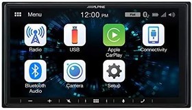 Resim Alpine iLX-W650BT 7” Multimedya Sistemi, Apple CarPlay & Android Auto, Bluetooth, 2-DIN, Ultra İnce Tasarım, USB, 4x16W RMS 