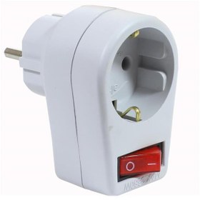 Resim Almera Anahtarlı Topraklı Erkek Beyaz Fiş 