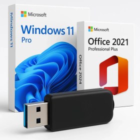 Resim Microsoft Windows 11 Pro + Office 2021 Pro Plus Key | Bootable USB ile Kolay Kurulum & Etkinleştirme | Freedos Uyumlu - Sınırsız Teknik Destek - Ömür Boyu 