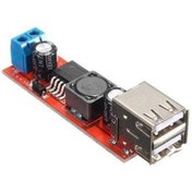 Resim electroon Çift USB Çıkışlı 9V-12V-24V-36V-5V Dönüştürücü DC 3A 