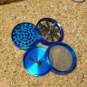 Resim Falconetti Mavi Renk 63 mm. Grinder Herbal Öğütücüsü Parçalayıcı pt55mv 