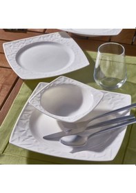 Resim Güral Porselen Vivente Bone 24 Parça Yemek Seti 