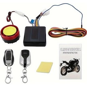 Resim Dashanshop Yl B009 125db Yüksek Sesli Motosiklet Alarm Sistemi 12v Uzaktan Kumandalı Horn Warner 