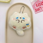 Resim OIMG Yaratıcı Sevimli Anahtarlık Karikatür Peluş Bebek Kolye Çok Yönlü Anahtarlık Kolye Çanta Bebek Çekicilik (Yurt Dışından) 