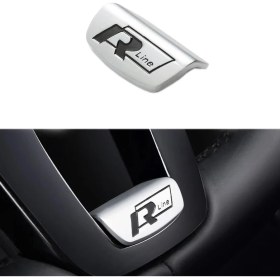 Resim R-Line Direksiyon Logosu-Siyah / DIKA01 