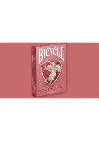 Resim Bicycle Vintage Valentine Oyun Kağıdı Kartı İskambil Kartları Destesi 