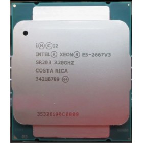 Resim Intel Xeon E5-2667V3 Eight Core 3 2ghz 20M LGA2011-3 9 6gt/s Processor Cpu SR203 Tray 