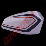 Resim Svnmotor 125 Cg Model Benzin Deposu Beyaz (493848058) 