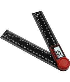 Resim Elaccent F Fityle Doğru Cetvel Ölçüm Gonyometre Aracı Ölçer (Yurt Dışından) 