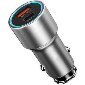 Resim Forzacase FC165 Araç Çakmaklık Type-C Ve Usb Giriş Hızlı Şarj Aleti 