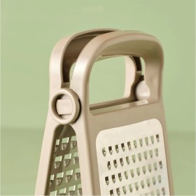 Resim Şık ve Kullanışlı Bej Mutfak Seti, Pratik ve Modern Tasarım. 