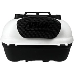 Resim pekars Beyaz 46 Lt Sırt Dayamalı Motosiklet Çantası 