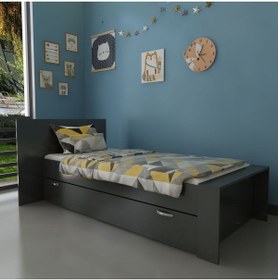 Resim Myniture Home & Living Trend Yavrulu Karyola Q4015-4 Antrasit 