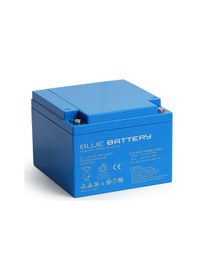 Resim Blue Battery 12 V 26 Amper Bakımsız Kuru Akü Ups Aküsü 