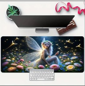 Resim 70x30 Cmperi Kızı Temalı Kaydırmaz Taban Speed Yüzey Oyuncu Mouse Pad Gaming 