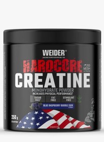 Resim Weider Hardcore Creatine Monohydrate Powder 250g - Blue Rasperry Bubble Gum 