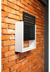 Resim Modem Saklama Kutusu Sürgülü Yukarı Açılır 35 X 35 Motifli Siyah 