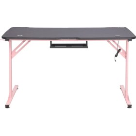 Resim Advent- x Oyuncu ve Bilgisayar Masası Siyah / Pembe 140 x 76 x 70 cm 