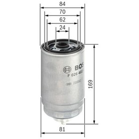 Resim Fiat Doblo Cargo 1.9 Jtd Bosch Mazot Yakıt Filtresi 2001-2004 