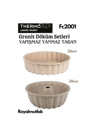 Resim Thermoad 2'li Vizon Set Tart Kalıbı-kek Kalıbı Vizon 