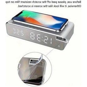 Resim Fastbuy Kablosuz 3in1 Sarj Standı, Alarm Saati, Sıcaklık Göstergesi 