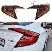 Resim OLED GARAJ Honda Civic Fc5 Yeni Model Animasyonlu Led Stop - Light Smoke 