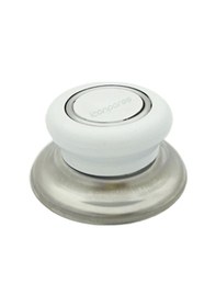 Resim Tencere Kapak Tepesi Tava Sahan Kapağı Kulbu 1 Adet Beyaz 