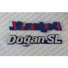 Resim Tofas Uyumlu Dogan Sl Bagaj Yazi (Mavi Krom Kaplama) (1 Adet) 484727741 