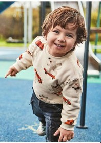 Resim Mayoral Erkek Bebek Sweatshirt 2417 Krem 