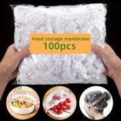 Resim 100 Tekrar Kullanılabilir Esnek Gıda Depolama Kapakları, Şeffaf, Esnek Polikarbonat, Kapalı, Çok Amaçlı, Yuvarlak, Çevirme, Buzdolabı Güvenli, Tek Kullanımlık, Güç Gerektirmez 