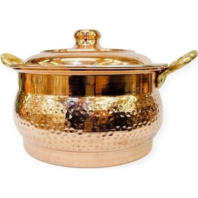 Resim Maraş Bakır Güveç Tencere No: 3 