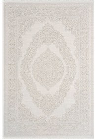 Resim Woolen Halı Palace Modern Akrilik Halı 4853 Krem Renkli 
